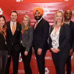 Group photo of company leaders, members of Parliament and Hill staff, and members of the ESAC at Video Games on the Hill 2020