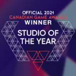Winner of Canadian Game Awards Studio of the Year