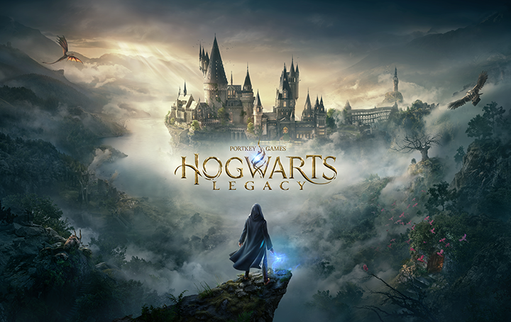 key art image of Hogwarts Legacy video games